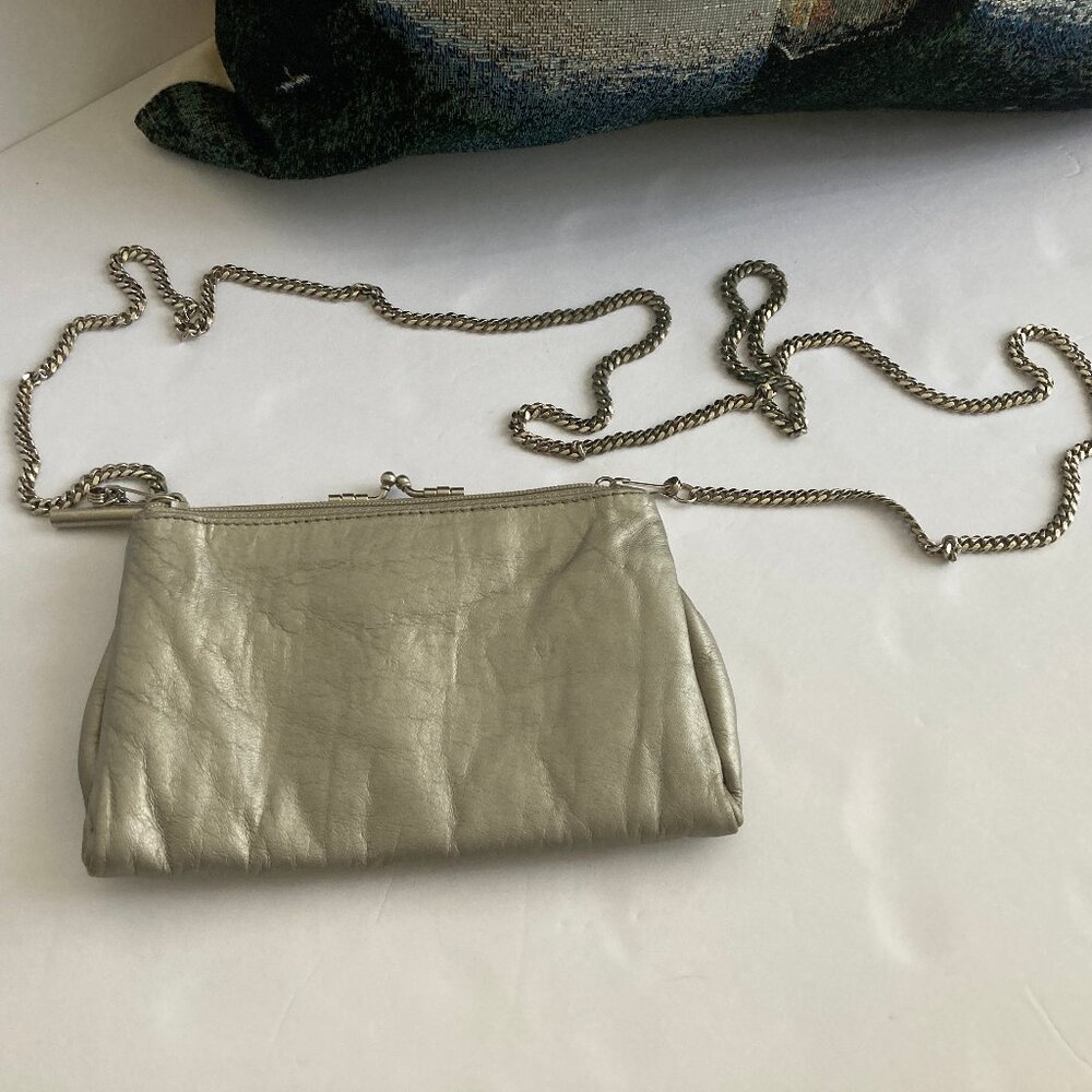 Albert Nipon Silver Mini Bag